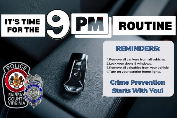 It's time for the 9 PM Routine