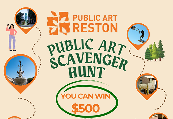Participate in the Public Art Reston Scavenger Hunt