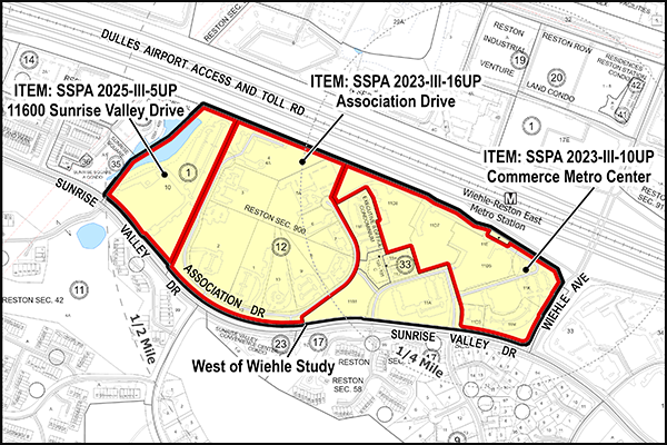West of Wiehle Planning Study Map