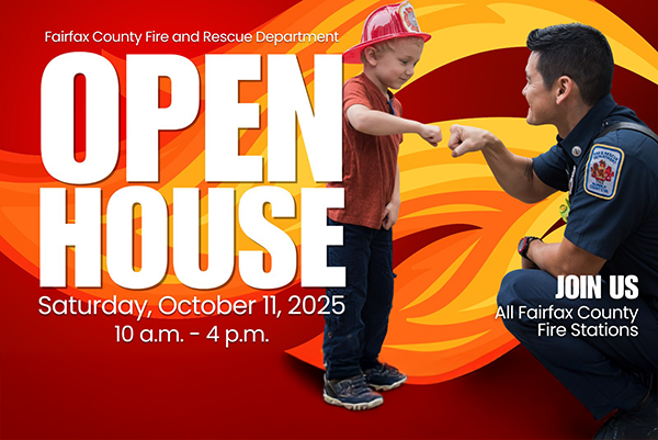 Fairfax County Fire Open House on Oct. 11