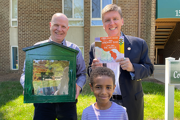 Little Library at Crescent Apartments 2025