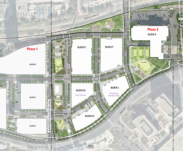 Reston Town Center Next development map