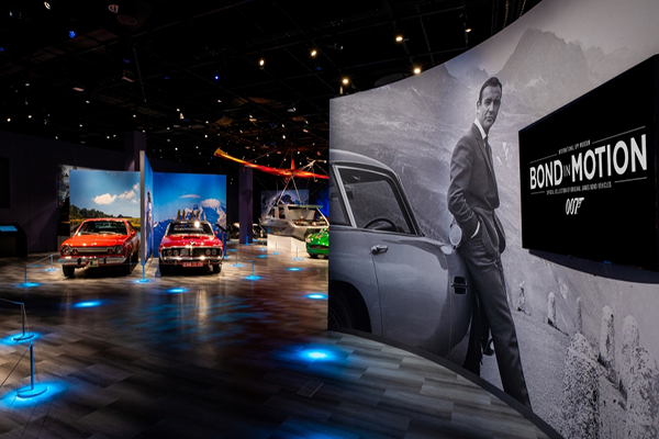 International Spy Museum James Bond in Motion exhibit