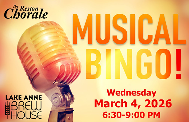 Musical Bingo with Reston Chorale on March 4 2026