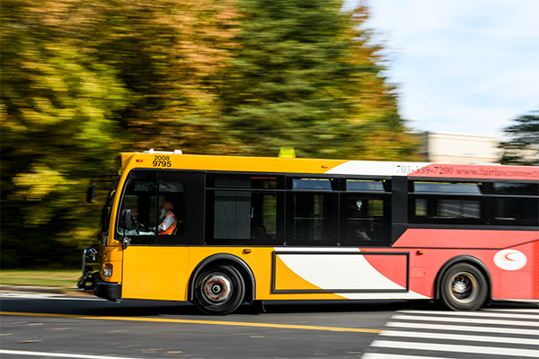 Fairfax Connector bus.