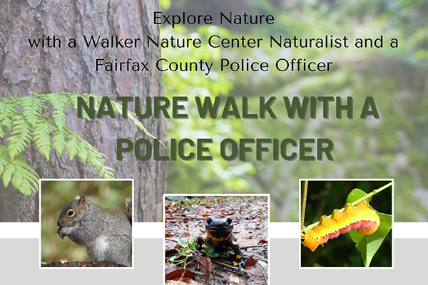 Nature walk with a police officer on Sept. 20