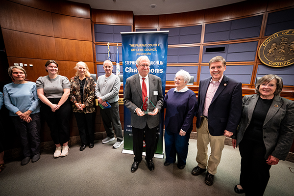 A photo of Harold Leff who won a 2025 Champion of Character Award