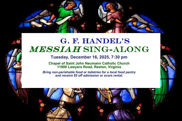 Reston Chorale performs Handel's Messiah