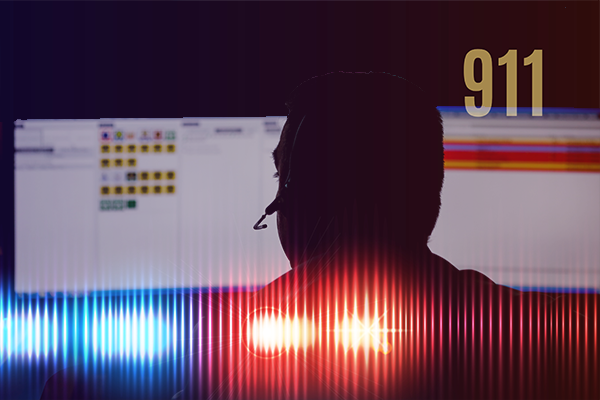 A 9-1-1 call taker