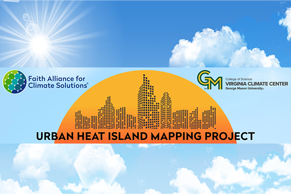 Faith Alliance for Climate Solutions seeks volunteers for heat island mapping project.