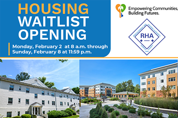 Housing Waitlist Opening Feb. 2 2026