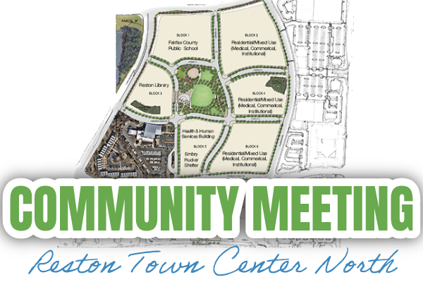 Reston Town Center North community meeting on June 23 2025