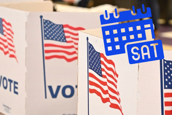 Vote early on Saturday
