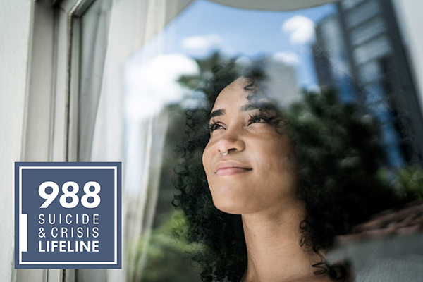 Call 988 the suicide crisis line