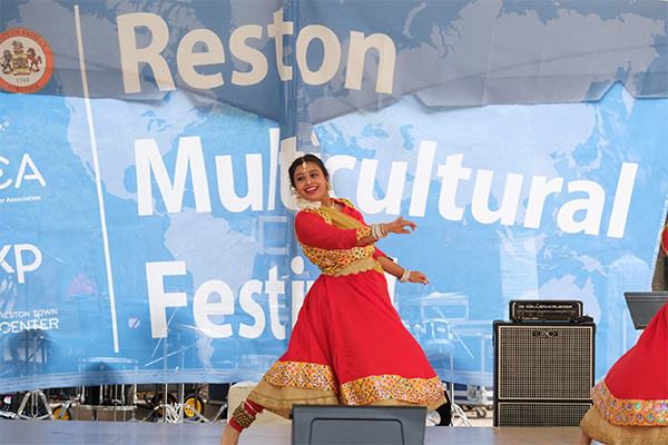 Dancer at Reston Multicultural Festival