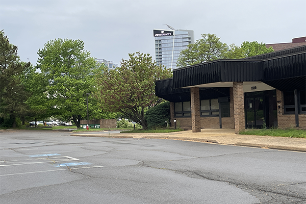 Old office building at Samuel Morse Drive