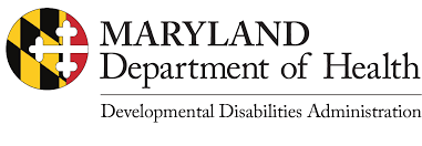 Maryland Department of Health. Developmental Disabilities Administration Logo