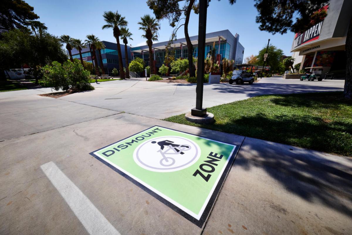 Rebel Route dismount zone