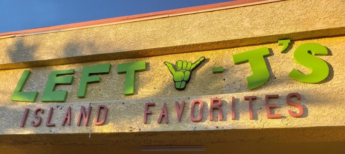 Lefty J's Island Favorites storefront