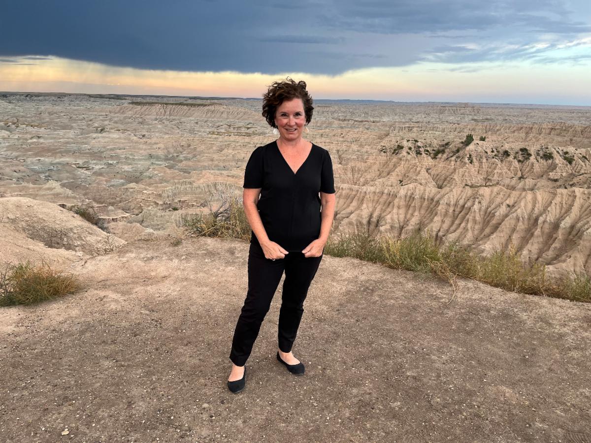 Commissioner Patrice Kunesh in South Dakota during site visits and STAC meeting.