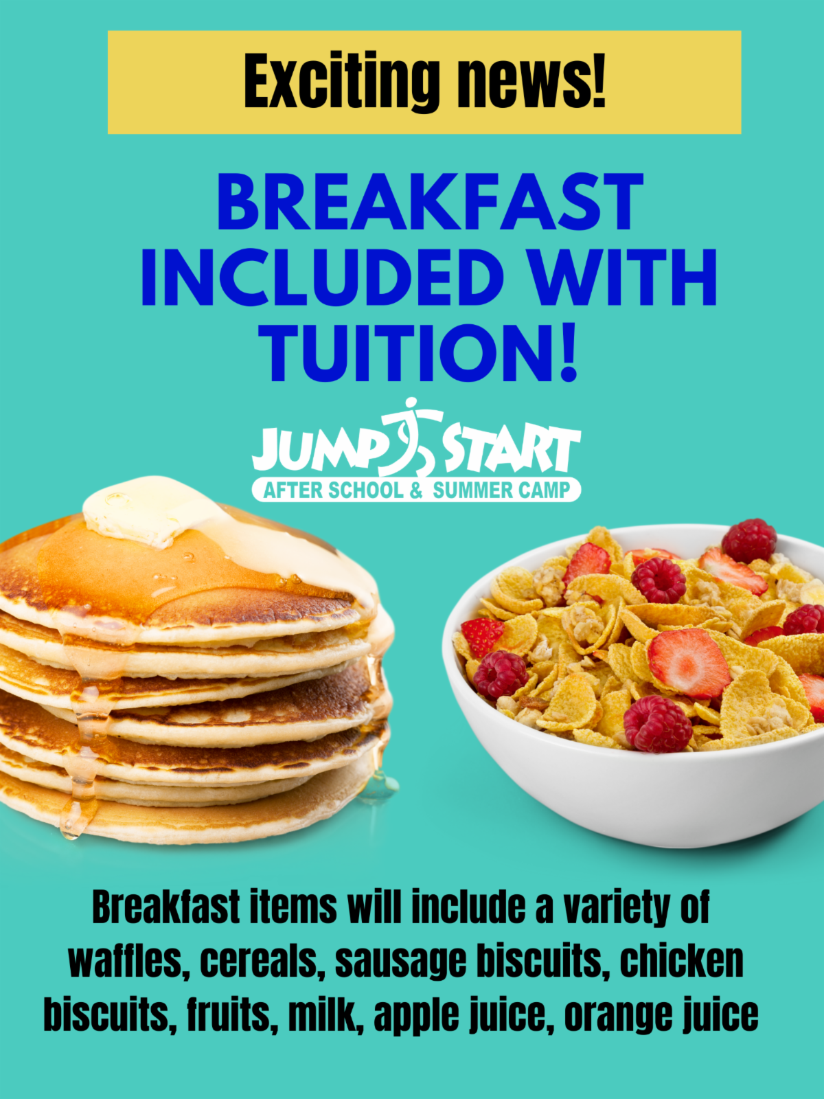 Field Trip Schedules Summer Camp 2023 // Exciting News for Jump Start! 👓