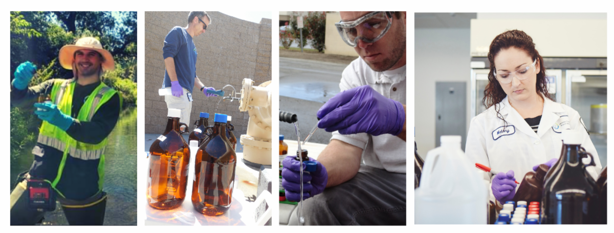 pictures of OCWD water quality and lab team members