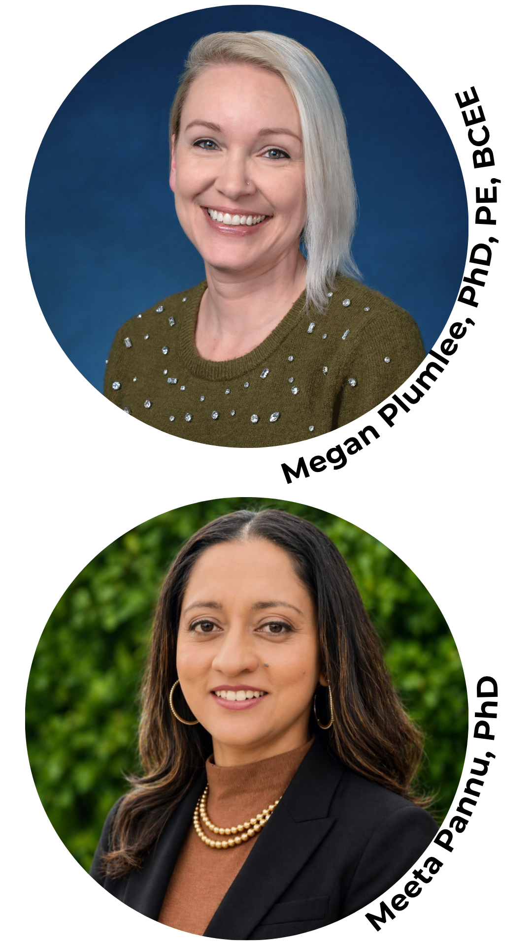 Photo of Megan Plumlee and Meeta Pannu