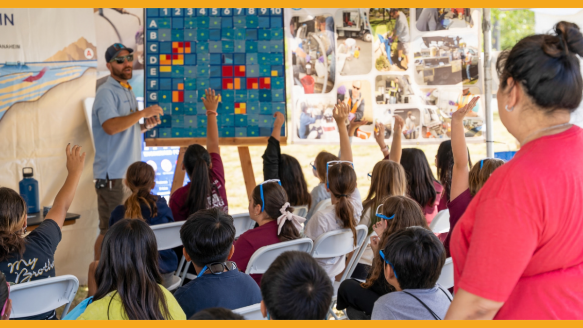 picture from the Children's Water Education Festival