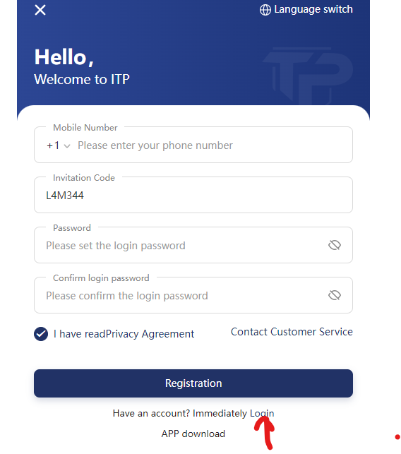 ITP Easy Enrollment Instructions... with our exclusive FREE $8 Test ...