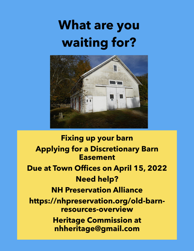 North Hampton Friday Folder for March 18, 2022