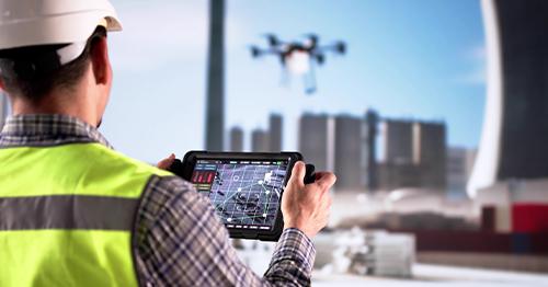 on site drone operator 
