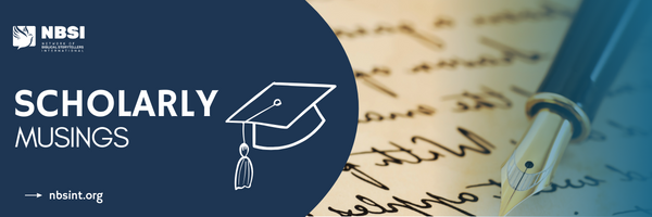 Here's a Scholary Musing from Phil Ruge-Jones and Jason Chesnut