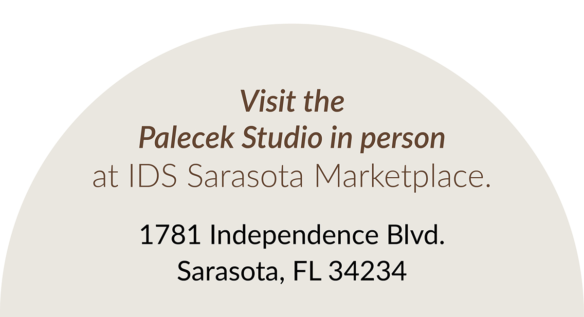 Visit the Palecek Studio in person at IDS Sarasota Marketplace, 1781 Independence Blvd., Sarasota, FL 34234.