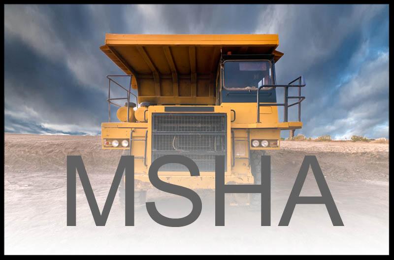 Mine Safety and Health Administration (MSHA) Training & Consulting