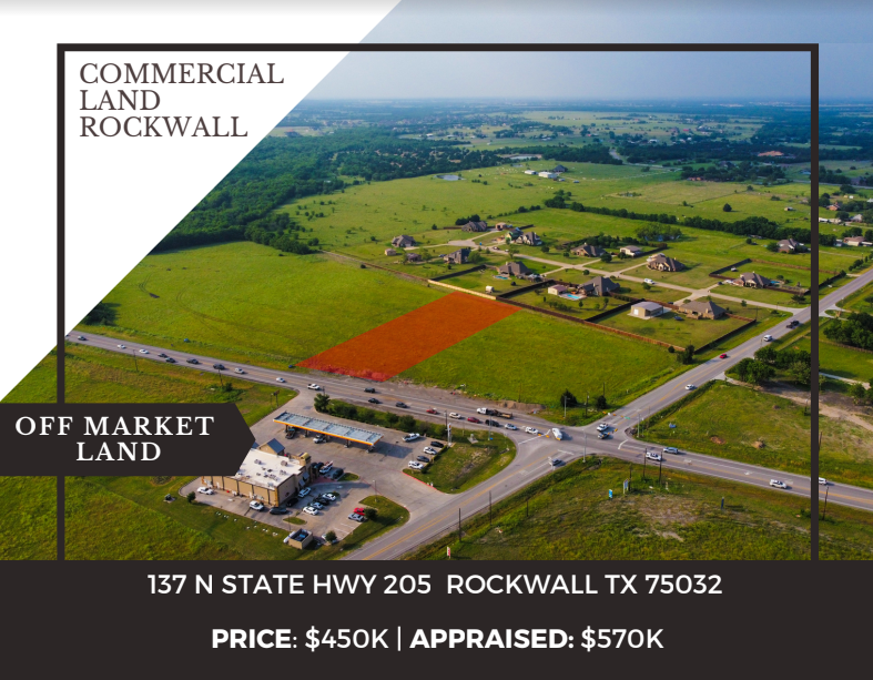 💙 1.76 ACRES in ROCKWALL! Zoned Commercial!!! 💙