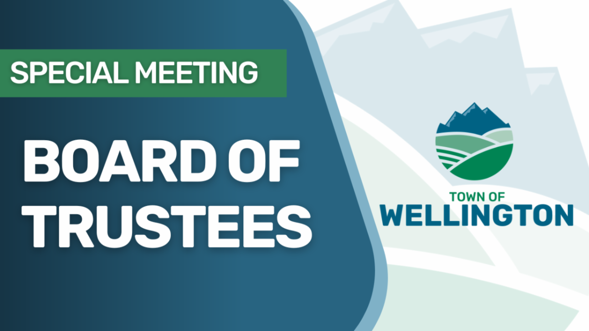 Special Meeting - Board of Trustees