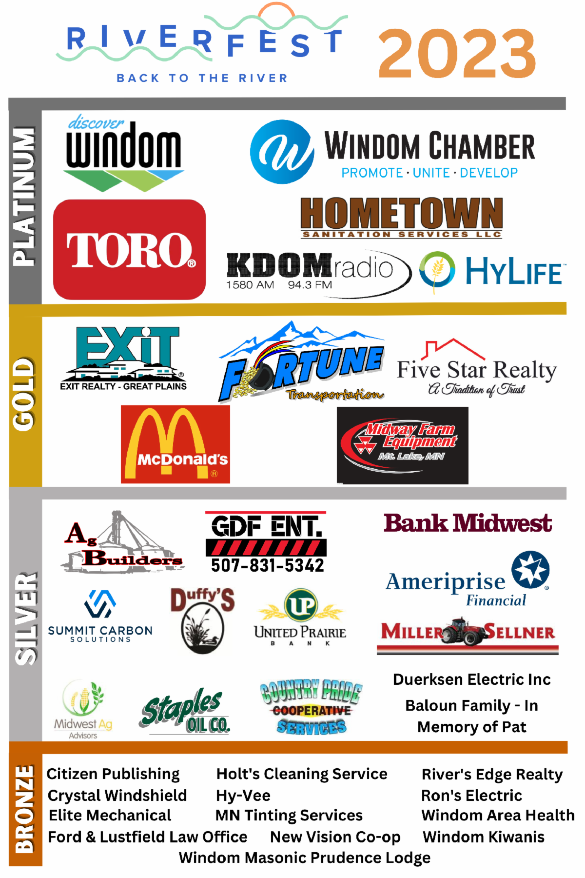 Only 4 Weeks to Riverfest