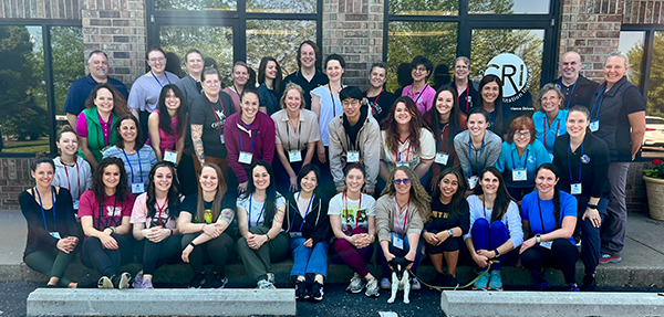 Introduction to Canine Rehabilitation May 2023 class photo