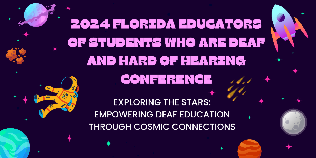 Space themed Banner for FEDHH 2024 conference