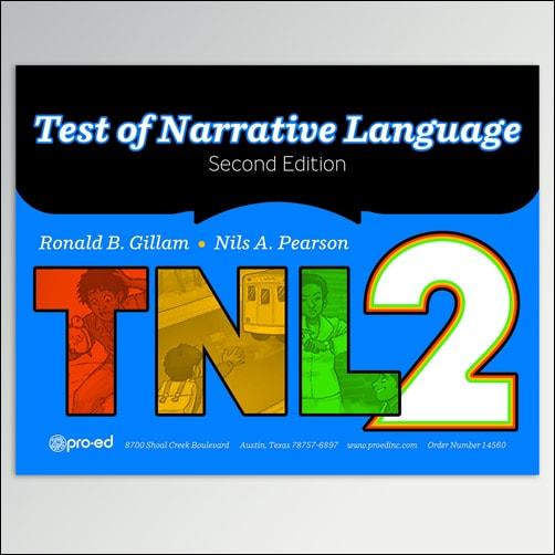 Cover of Test of Narrative Language