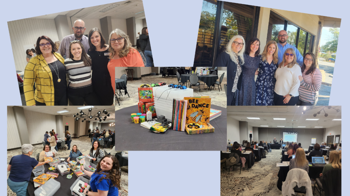 Various pictures of the LSL theme box workshop