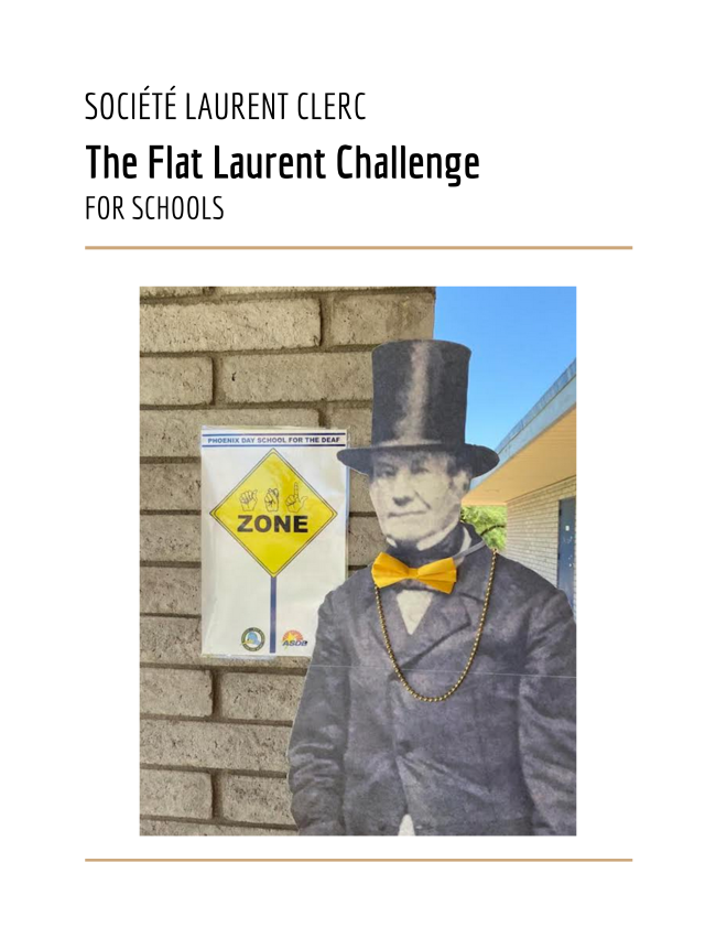 First page of Flat Larent Clerc Challenge