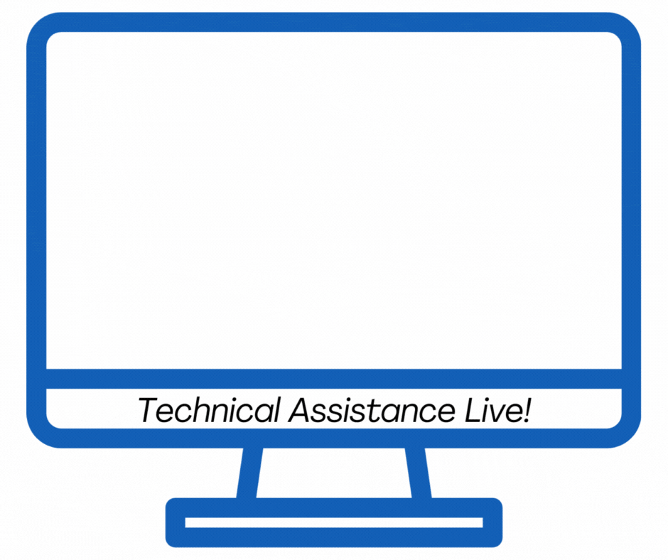 Computer with Miami-Dade public schools and RMTC-DHH logo inside