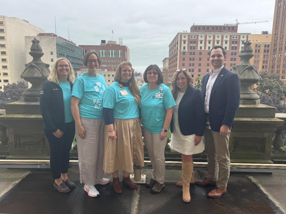 MC3 team members and health advocates in Lansing.