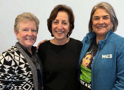 Sheila Marcus, Anne Kramer, and Lia Gaggino.