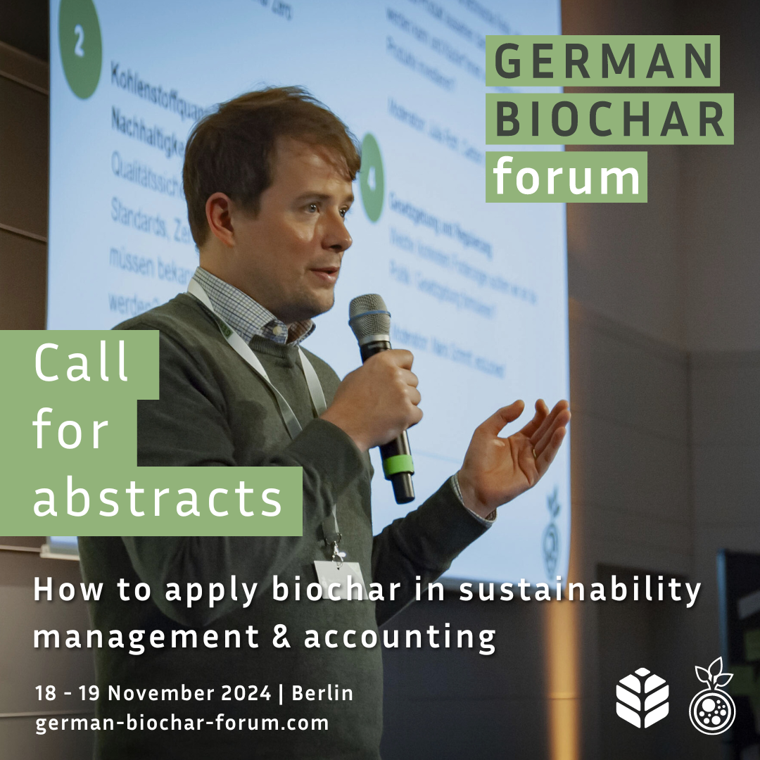Save the Date: German Biochar Forum