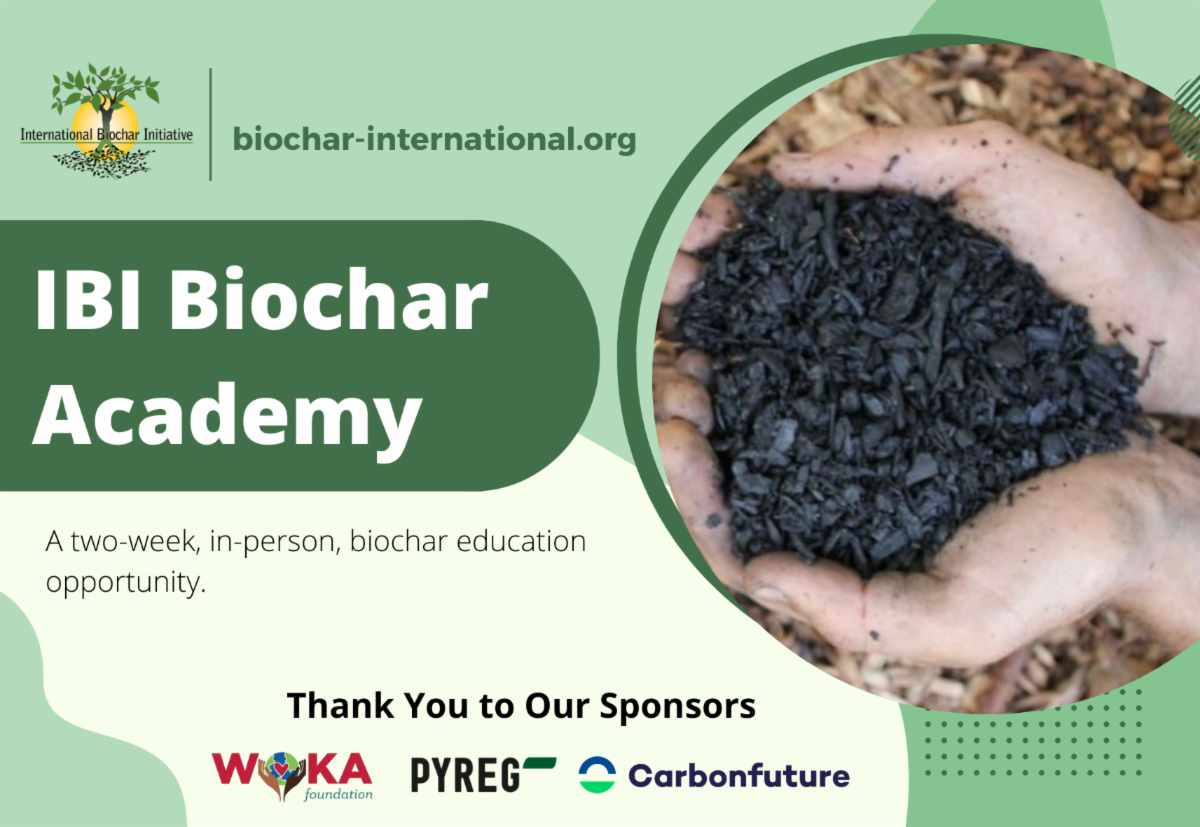 🚨 Don't miss Thursday’s webinar on biochar permanence