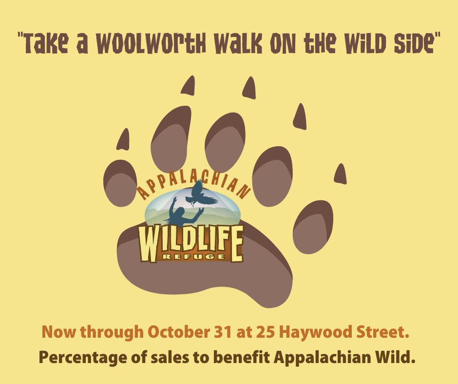 Paw Print ad for Woolworth Walk on the Wild Side