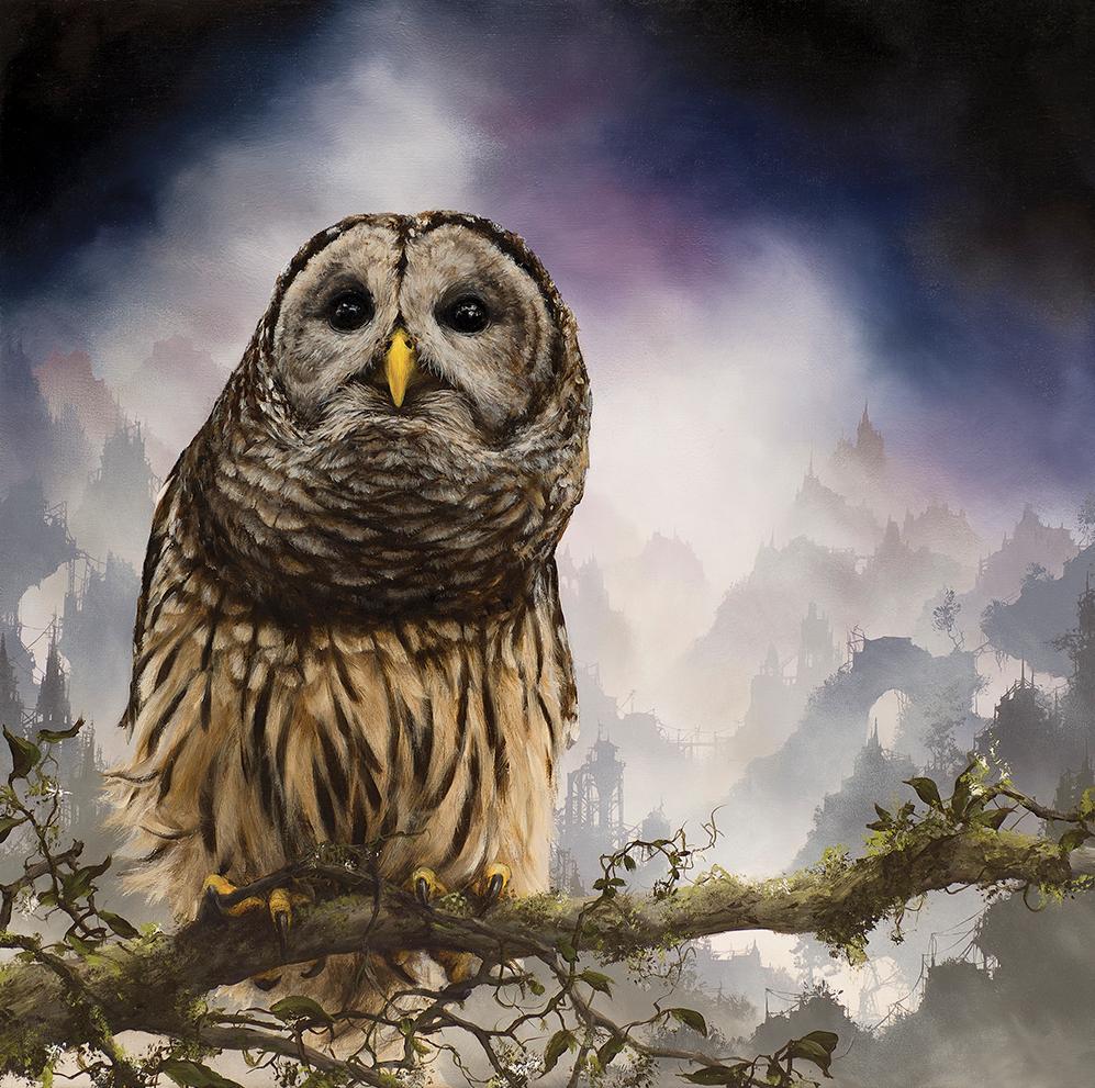 Who Cooks for You oil on panel by artist Brian Mashburn