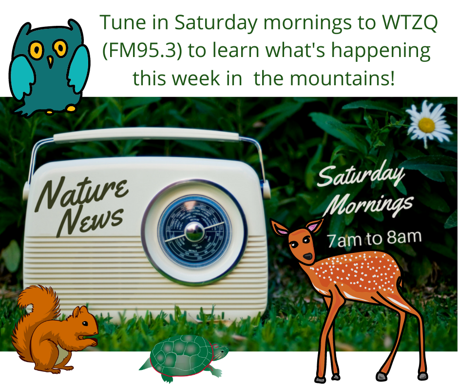 Nature News - Every Saturday on WTZG  FM 95.3 at 7 AM